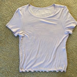 American Eagle super soft cropped tee